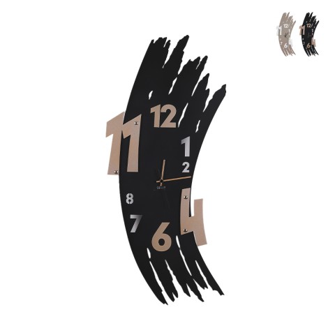 Moderne decoratieve wandklok met artistiek ontwerp Spennellata Ceart Aanbieding