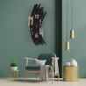 Moderne decoratieve wandklok met artistiek ontwerp Spennellata Ceart Aanbod