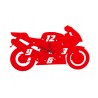 Handgemaakte wandklok woonkamer kinderkamer Moto Ceart Catalogus