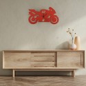 Handgemaakte wandklok woonkamer kinderkamer Moto Ceart Aanbod