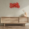 Handgemaakte wandklok woonkamer kinderkamer Moto Ceart Aanbod