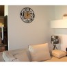 Moderne ronde wandklok 60cm met grote cijfers Ilenia Ceart Prijs