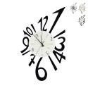 Moderne metalen handgemaakte wandklok Numerico Ceart Aanbieding