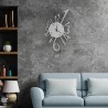 Moderne metalen handgemaakte wandklok Numerico Ceart Korting