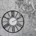 Moderne klassieke industriële ronde wandklok 80 cm Ruota Ceart Korting