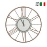 Moderne klassieke industriële ronde wandklok 80 cm Ruota Ceart Kortingen