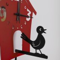 Moderne Ceart koekoeksklok met slinger, handgemaakt van metaal Keuze