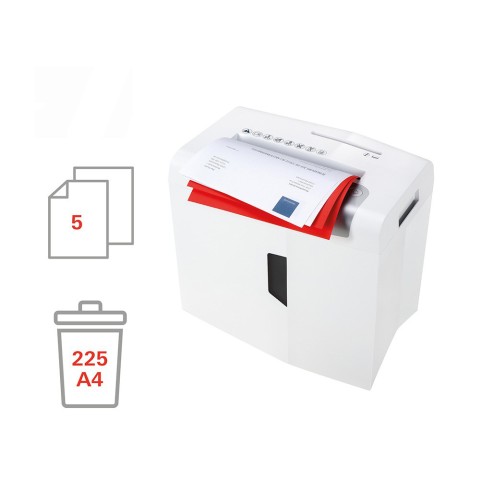 Papiervernietiger kantoor CD/DVD versnipperaar 4,5 x 30 mm X5 Shredstar HSM Aanbieding