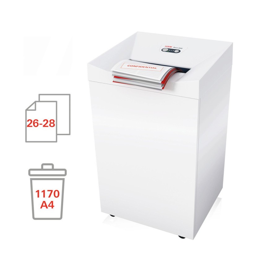 Professionele papierversnipperaar kantoor 3,9mm Pure 630 HSM Aanbieding