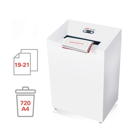 HSM Pure 530 papierversnipperaar 3,9mm snippers voor kantoor Aanbieding