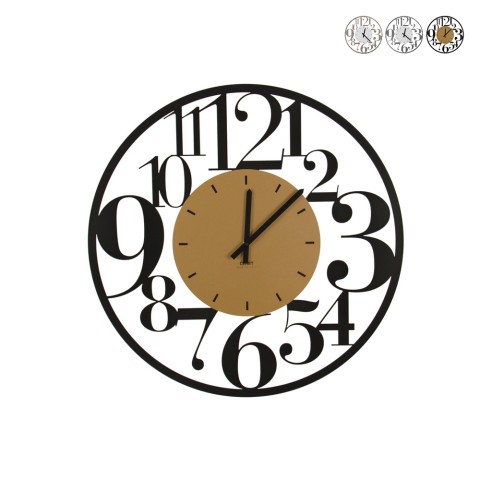 Moderne ronde wandklok 60cm met grote cijfers Ilenia Ceart Aanbieding