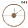 Ronde wandklok 90cm in moderne industriële stijl Essenziale Ceart Kortingen