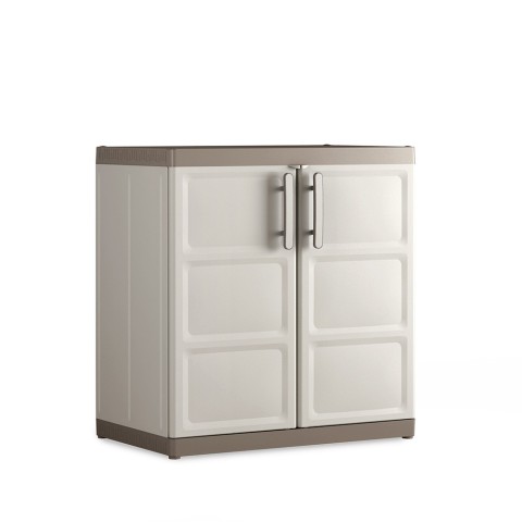 Keter Excellence XL Lage Wasruimte Kast met 2 Legplanken Aanbieding