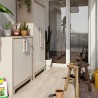Buiten wasmachinekast met 2 verstelbare legplanken Gulliver Basso XL Keter Verkoop