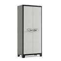 Tuin opbergkast 5 planken grijs zwart Titan Alto XL Keter Aanbieding