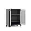 Opbergkast voor kelder, wasruimte, tuin met 2 planken Titan Basso XL Keter Aanbod