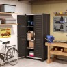Garage XL Hoge Keter opbergkast met 3 verstelbare planken voor gereedschap Verkoop