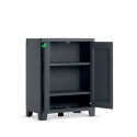 Multifunctionele buitenkast met 2 verstelbare planken Moby Basso XL Keter Aanbod