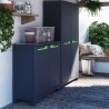 Multifunctionele buitenkast met 2 verstelbare planken Moby Basso XL Keter Verkoop