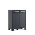 Multifunctionele buitenkast met 2 verstelbare planken Moby Basso XL Keter Aanbieding