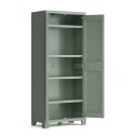 Keter Planet Outdoor Hoge Opbergrek voor Buiten met 4 Verstelbare Planken Aanbod