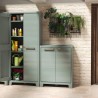 Tuinopbergkast laag met 2 planken Planet Outdoor Keter Verkoop