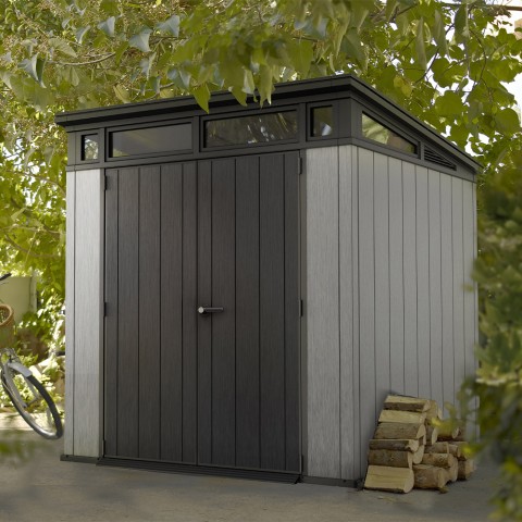 Tuinhuisje van hars 214x218x226cm Artisan 7x7 Keter K235880 Aanbieding