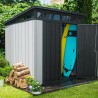 Tuinhuisje van hars 214x218x226cm Artisan 7x7 Keter K235880 Korting