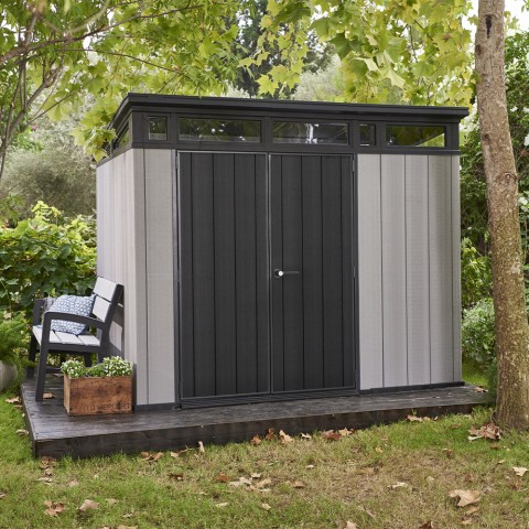 Keter tuinhuisje in kunststof 277x218x226cm Artisan 9x7 K235881 Aanbieding