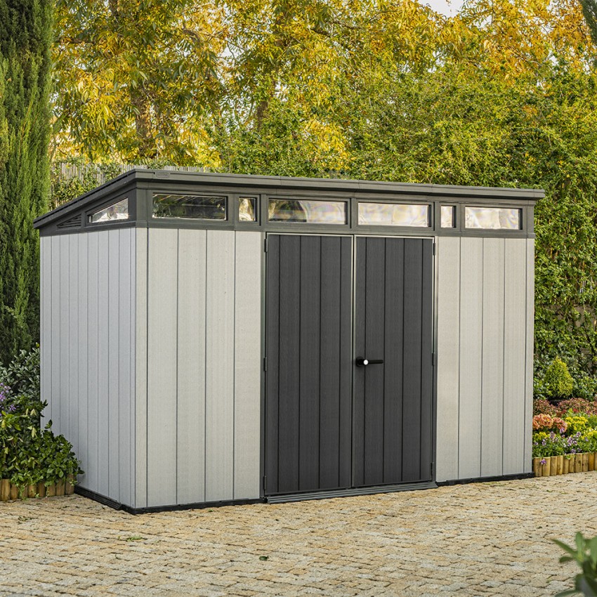 Tuinhuisje in hars 342x218x226cm Artisan 11x7 Keter K241739 Aanbieding Tuinhuisje in hars 342x218x226cm Artisan 11x7 Keter K241739 Aanbieding