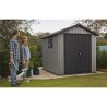 Keter Oakland 759 tuinopslag in PVC-hars 230x287x242 cm K224433 Voorraad