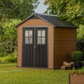 Keter Newton 757 Tuinhuis 228x223x252cm Houtlook Kunststof K241886 Aanbieding