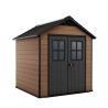 Keter Newton 757 Tuinhuis 228x223x252cm Houtlook Kunststof K241886 Verkoop