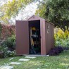 Keter Darwin 4x6 Tuinhuisje PVC Houtlook 125x184x205cm 