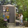 Keter Factor 6x6 K209872 Tuinhuisje van Kunststof met Planken 178x195,5x208cm Model