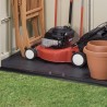 Kunststof tuinhuis met planken 256,4x331,5x243cm Factor 8x11 Keter K209876 Kortingen