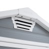 Tuinberging in PVC-hars met vloer 129x103x196cm Manor 4x3 Keter Model