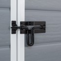 Tuinberging in PVC-hars met vloer 129x103x196cm Manor 4x3 Keter Karakteristieken