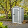 Tuinberging in PVC-hars met vloer 129x103x196cm Manor 4x3 Keter Aanbod