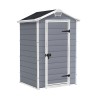 Tuinberging in PVC-hars met vloer 129x103x196cm Manor 4x3 Keter Kortingen