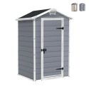 Tuinberging in PVC-hars met vloer 129x103x196cm Manor 4x3 Keter Aanbieding