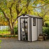 Keter Manor 4x6 Tuinhuis Kunststof PVC 130x192x198cm Afmetingen
