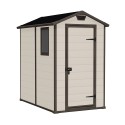 Keter Manor 4x6 Tuinhuis Kunststof PVC 130x192x198cm Kortingen