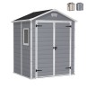Keter Manor 6x5 tuinhuis 185x152x226cm in PVC-hars Aanbieding