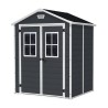 Keter PVC Tuinhuisje met Ramen 185x152x226cm Manor 6x5 Kortingen