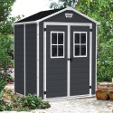 Keter PVC Tuinhuisje met Ramen 185x152x226cm Manor 6x5 Keuze