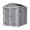 Grote PVC tuinhuis van hars 185,8x236,8x227cm Manor 6x8 Keter Karakteristieken