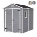Grote PVC tuinhuis van hars 185,8x236,8x227cm Manor 6x8 Keter Verkoop