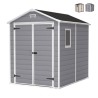 Grote PVC tuinhuis van hars 185,8x236,8x227cm Manor 6x8 Keter Verkoop