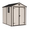 Grote PVC tuinhuis van hars 185,8x236,8x227cm Manor 6x8 Keter Model